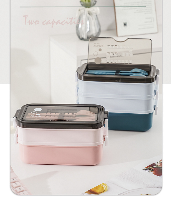 recycled 3 layer 304 stainless steel lunch box