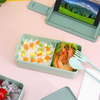700ML Single layer 2 grids Lunch Box