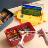 Rectangle 3 Compartment Bento Box 1.4L