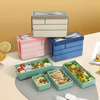 3 Layered Grids Lunch Box (1450ML)