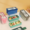 Double Layered 1075ML Lunch Box