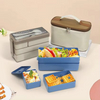 3 Layered 1450ML Lunch Box+insulated Bag