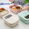1.2L Capacity Single Layer Lunch Box (2&3 Compartments)