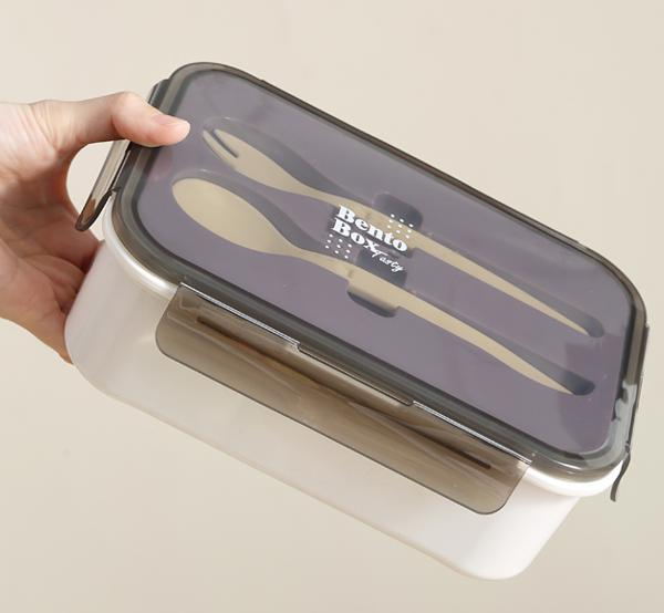 Portable 2-compartment lunch box Student&Adult