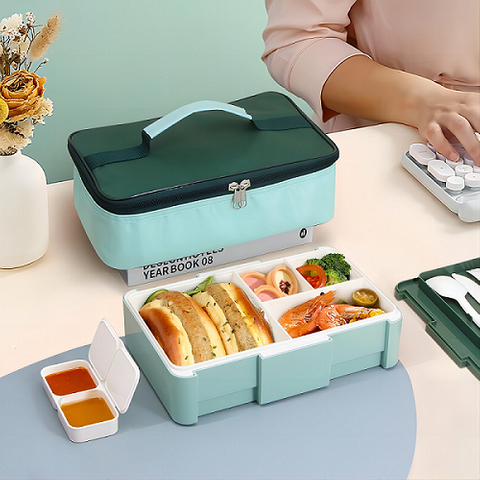 4 Compartments Sealed Lunch Box