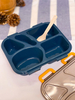 4 Compartments Lunch Box with Tableware