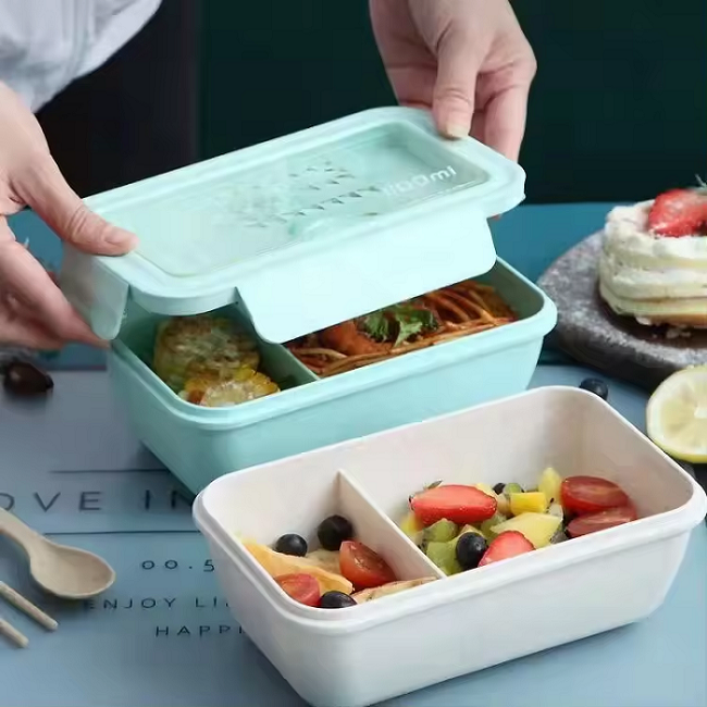 afforable Wheat Straw Lunch Box