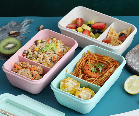 healthy Wheat Straw Lunch Box