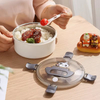 Single-layer Round Lunch Box