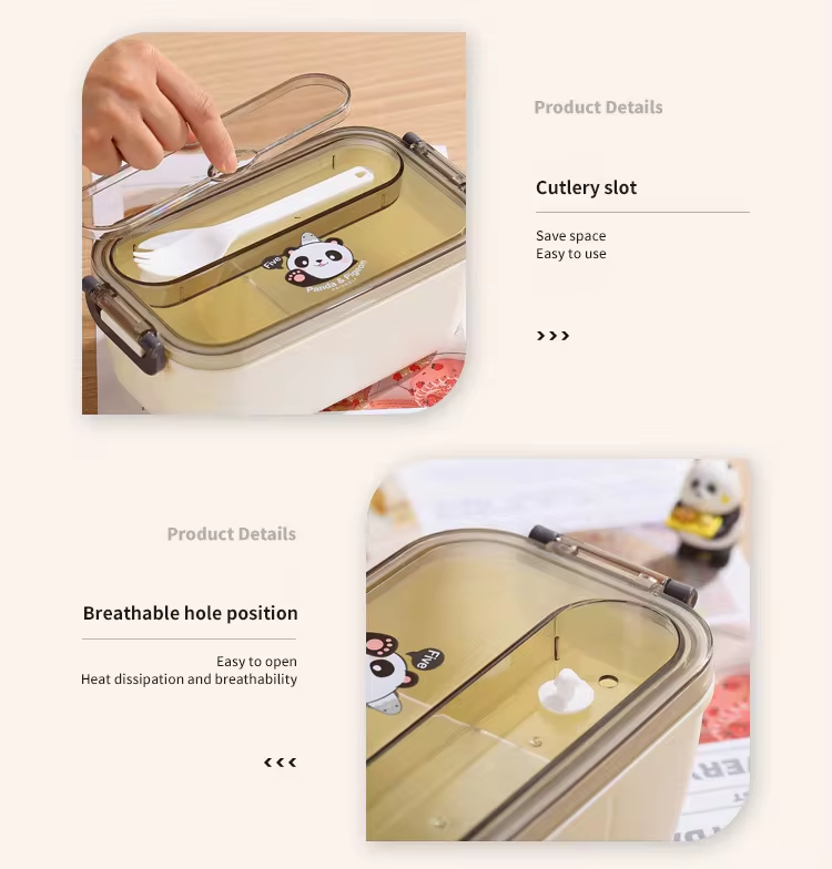 1200ML Lunch Box For Kids With Spoon