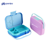 Portable Handle 4 Grids Lunch Box