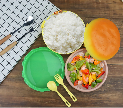 Burger Shaped lunch box