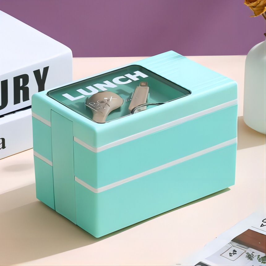 fashion Korean style Double Layer Bento Box