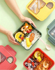 Square Bento Box with Sauce Box