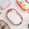 Antibacterial Cartoon Stainless Steel Double Layer Lunch Box