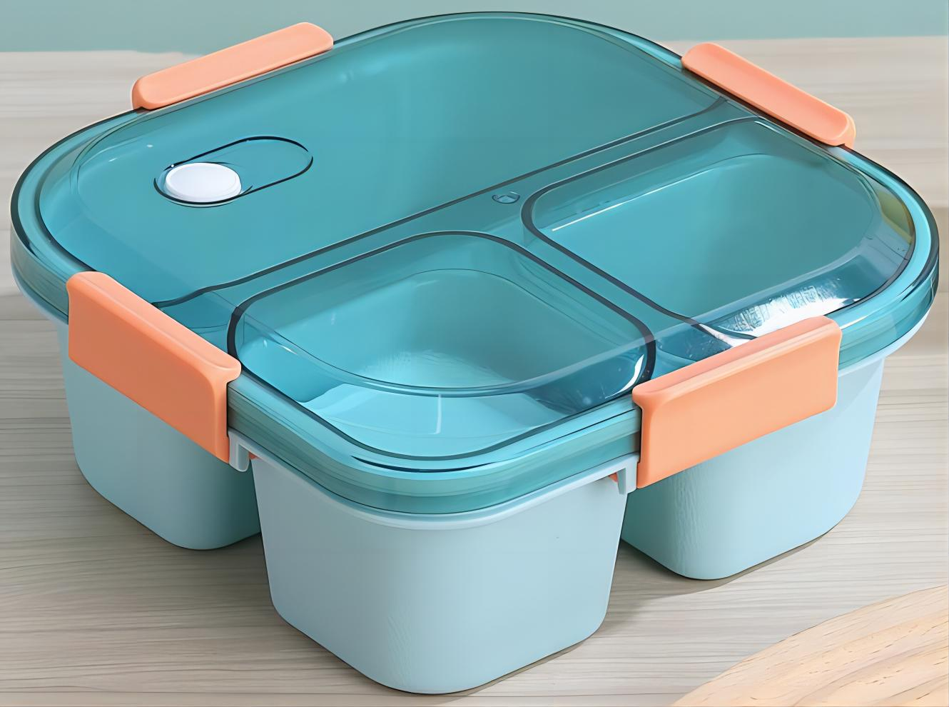 Japanese style Kids Bento Box with Dipping Box