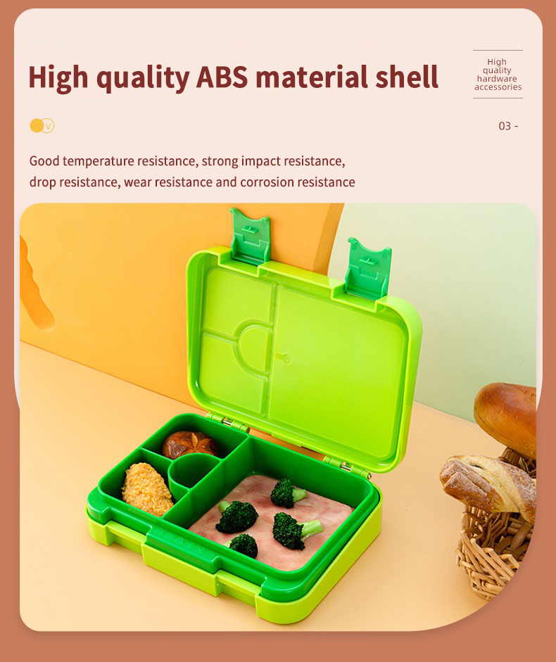 High Quality 4 compartments Meal Prep for kids