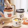 Round Stainless Steel Lunch Box